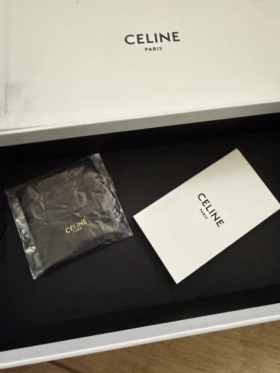 Celine Sunglass Case Brown Leather Box - Picture 4 of 8